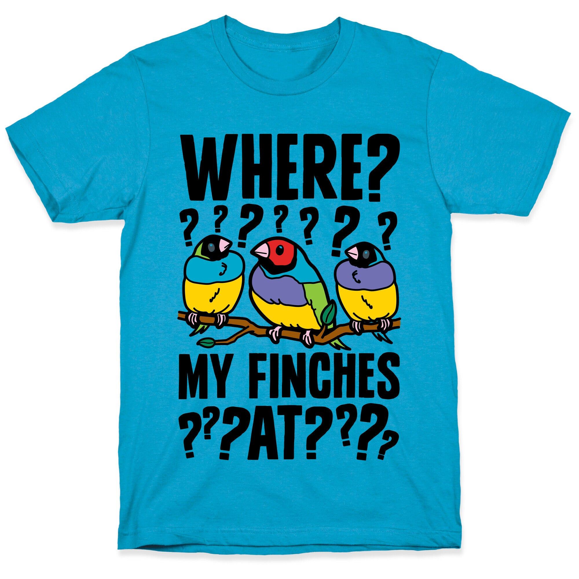 Where My Finches At? Unisex Triblend Tee